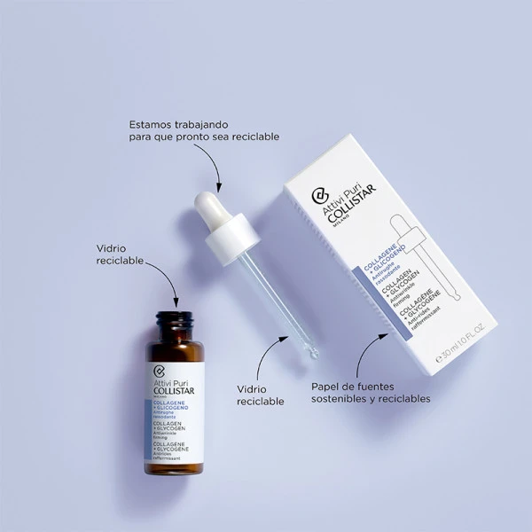 Collistar ATTIVI PURI Collagène + Glycogène Gouttes – Image 3