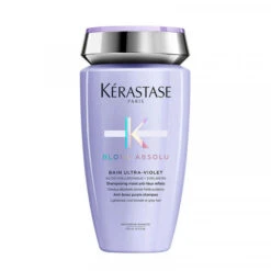 Kérastase Blond Absolu Bain Ultra-Violet Champú Anti-Amarillo Para Cabellos Rubios O Gris