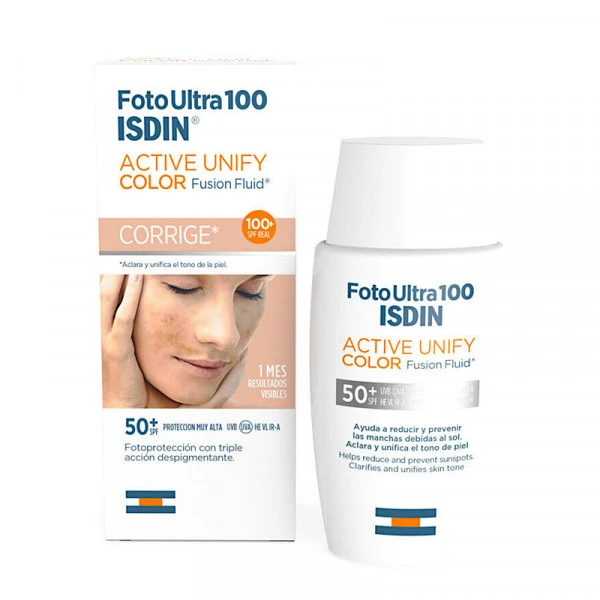 ISDIN Foto Ultra 100 Active Unify Fusion Fluid Color SPF50+
