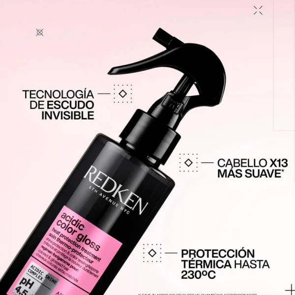 Redken Protecteur Thermique Sans Rinçage ACIDIC COLOR GLOSS – Image 3