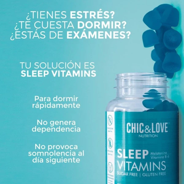 Sleep Vitamins Gummies à La Mélatonine Et à La Vitamine B6 – Image 4