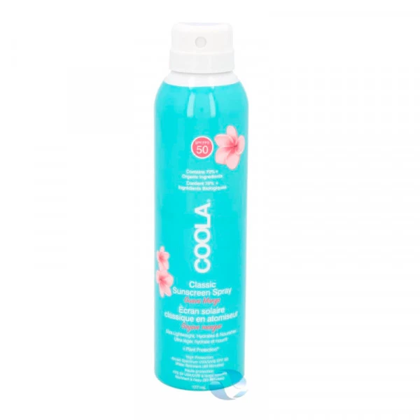 Coola Spray écran Solaire Transparent SPF50 - Goyave Mangue