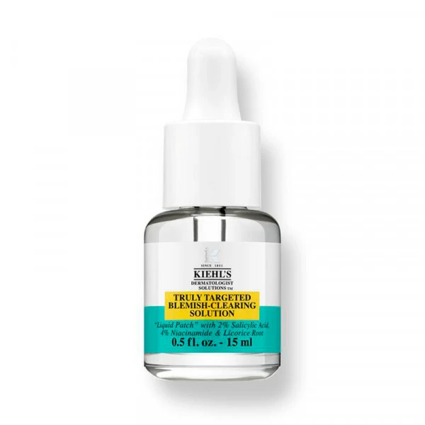 Kiehl's Truly Targeted Blemish-Clearing Solution, Parche Líquido Para Acné